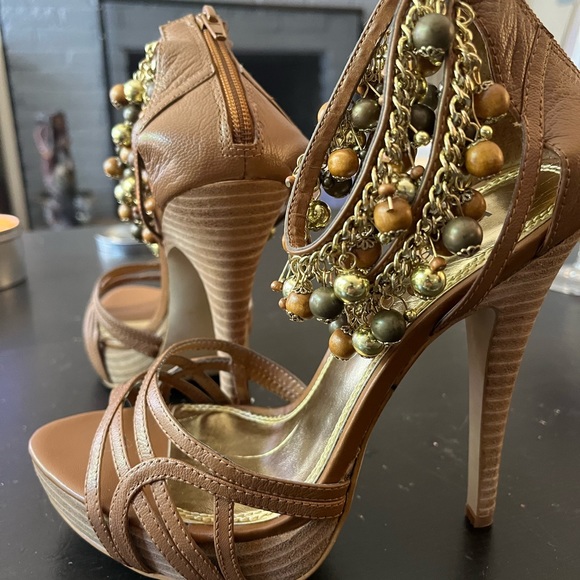 BEBE Beaded Heels - Picture 6 of 8